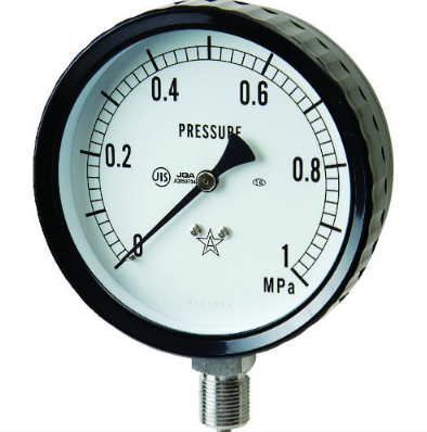 Đồng hồ đo áp suất Nagano (Loại chân đứng, φ75/ 0~1,00 MPa)